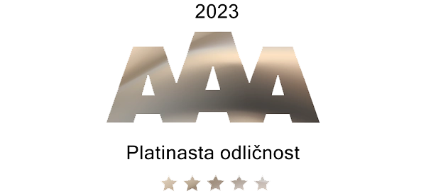 AAA Platinasta odličnost 2023